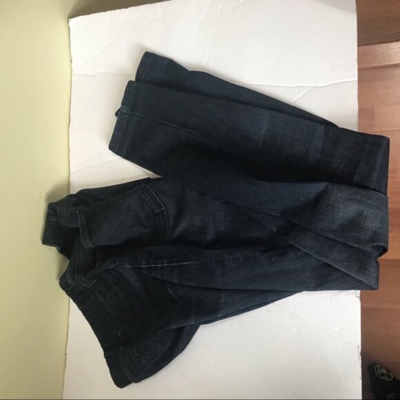 Eileen Fisher Stretch Organic Cotton Jeans Pull-On Minimalist Pants Denim Slim S - Picture 8 of 15